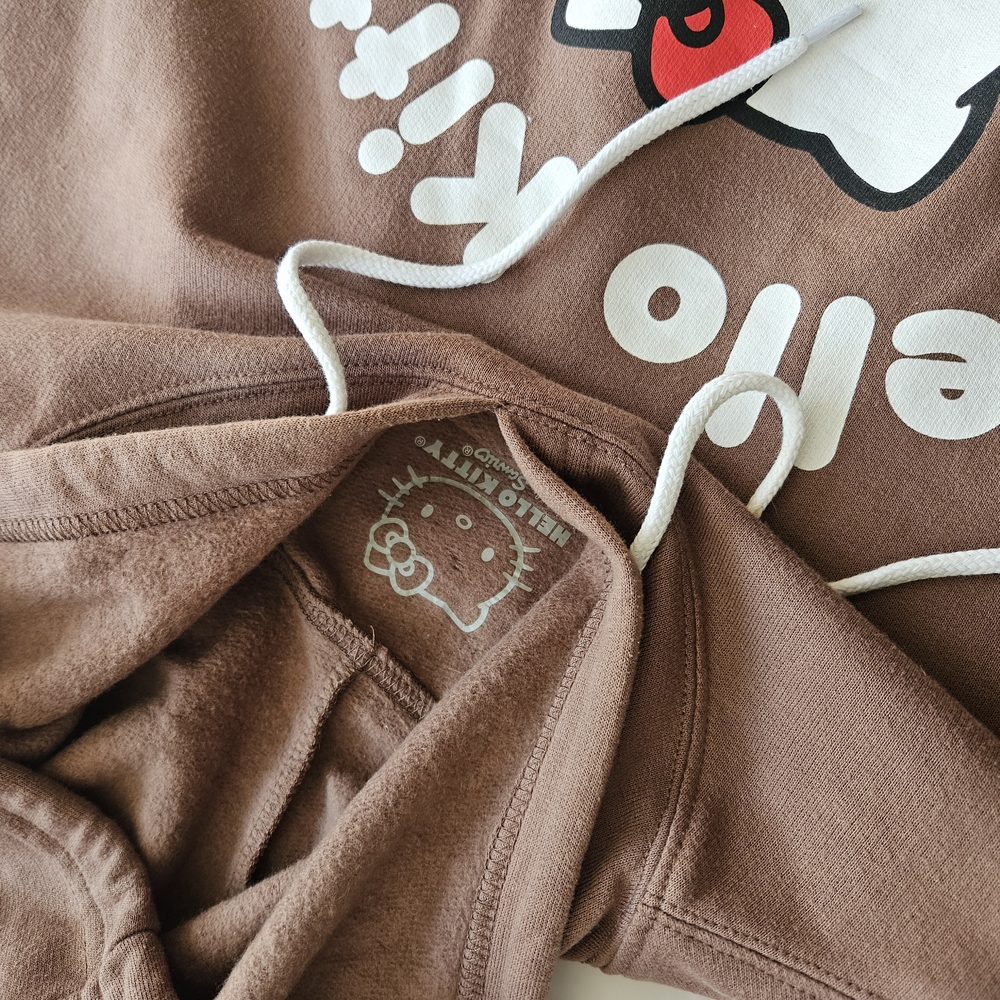 Brown Hello Kitty Hoodie